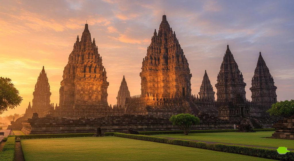 Ilustrasi Candi Prambanan